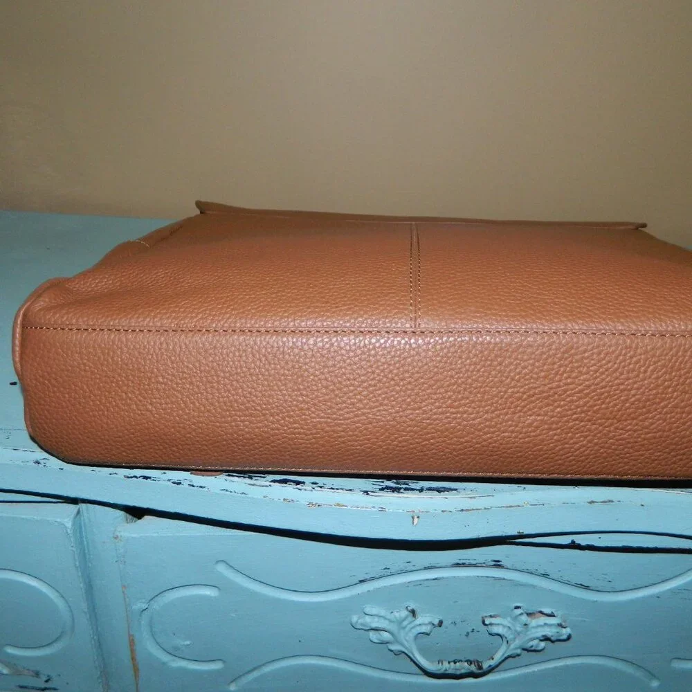 Mark & Graham Harvey Leather Messenger Bag
